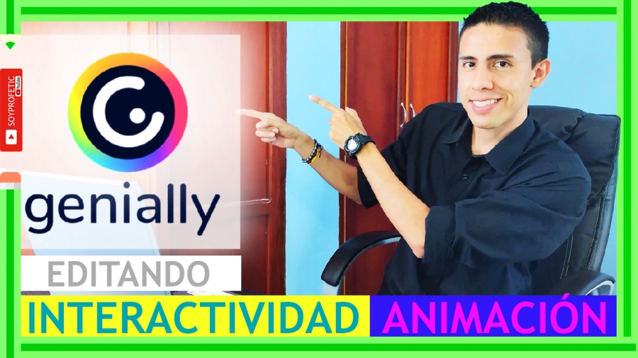EDITAR GENIALLY INTERACTIVIDAD y ANIMACIÓN para la mejor PLANTILLA